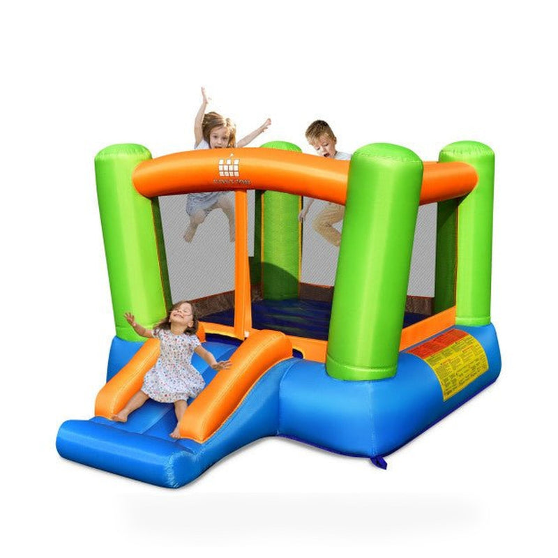 Kids Inflatable Bounce House Without Blower for Indoor and Outdoor