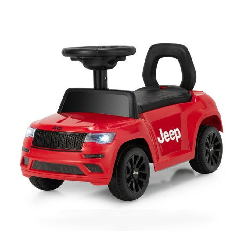 Kids Ride On Car with Steering Wheel-Red