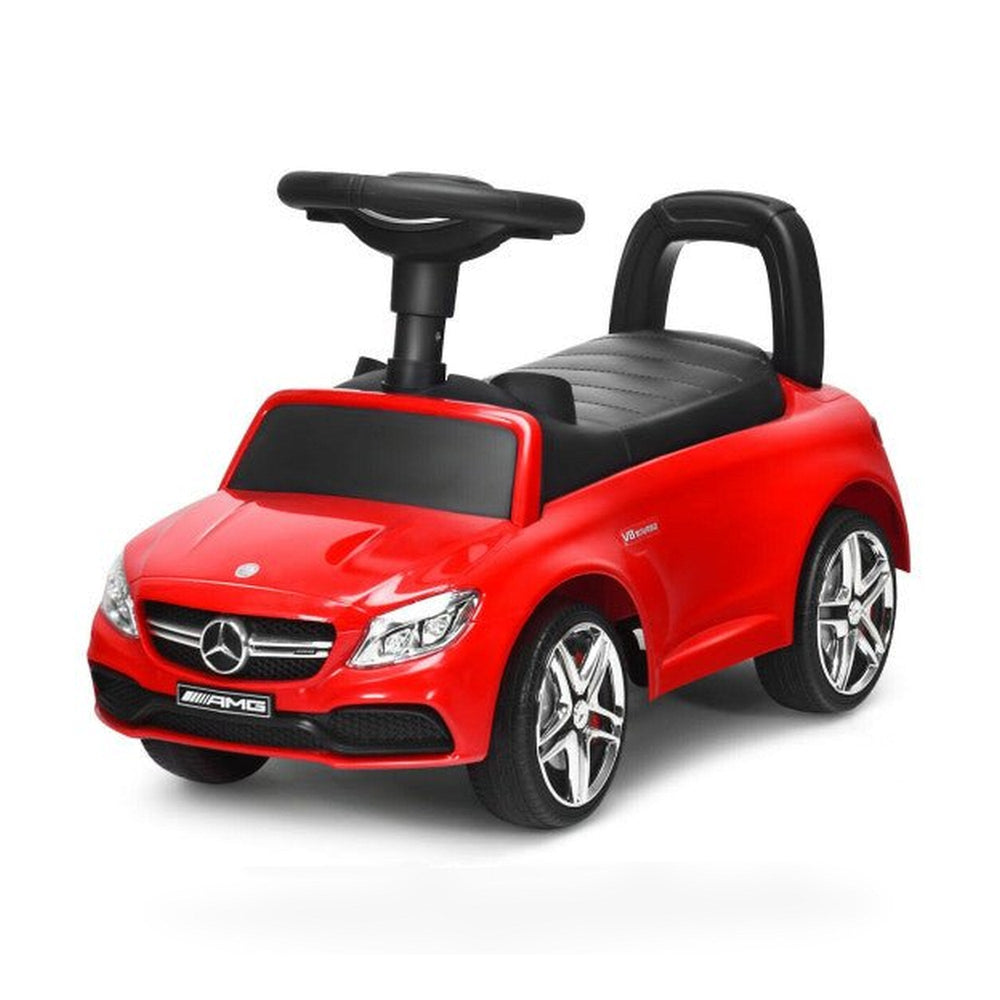 Mercedes Benz Licensed Kids Ride On Push Car-Red