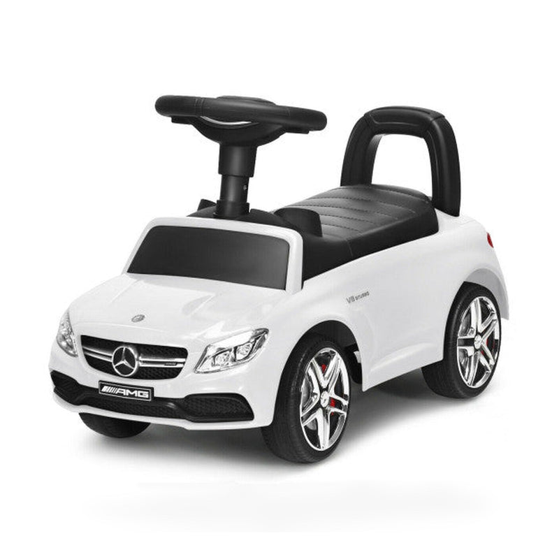 Mercedes Benz Licensed Kids Ride On Push Car-White