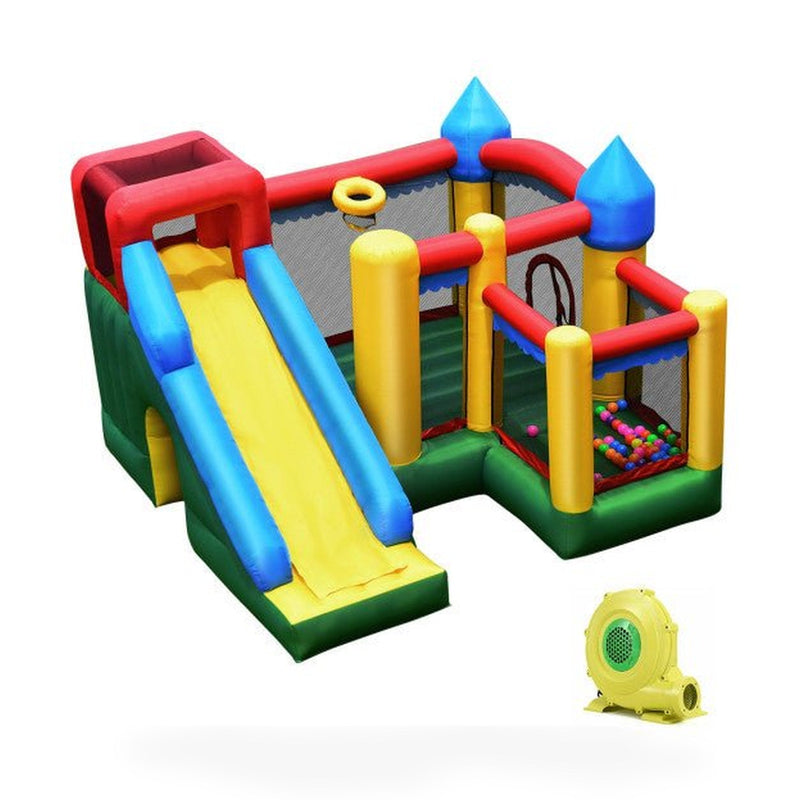 Mighty Inflatable Bounce House Castle Jumper Moonwalk with Blower
