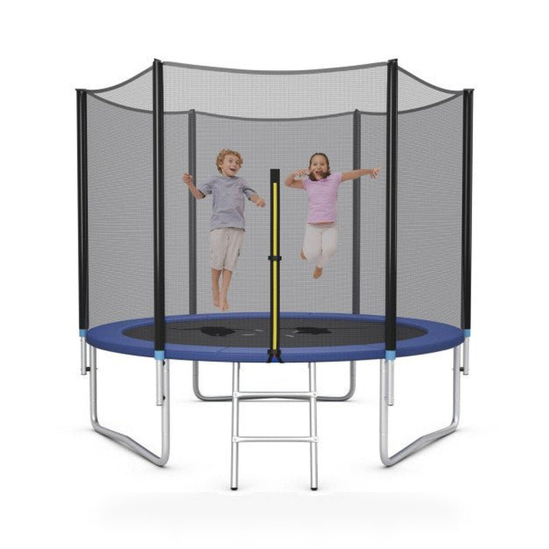 Outdoor Trampoline Bounce Combo with Safety Closure Net Ladder-16 ft