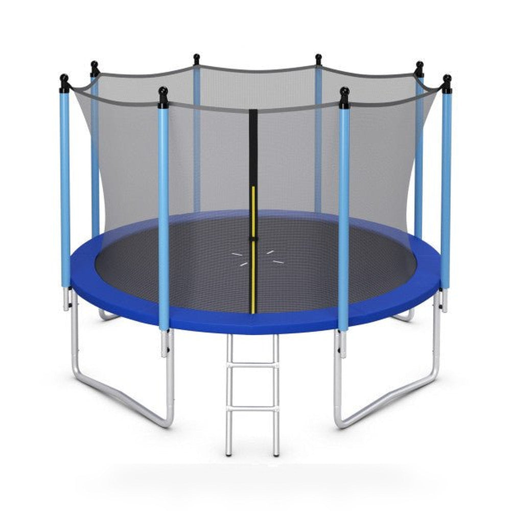 Outdoor Trampoline with Safety Closure Net-12 ft