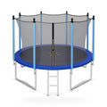 Outdoor Trampoline with Safety Closure Net-12 ft
