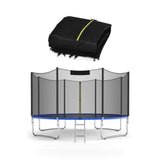 Costway Trampoline Replacement Protection Enclosure Net with Zipper-14ft kids outdoor playset in shown finish