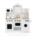 Wooden Kids Kitchen with Washing Machine
