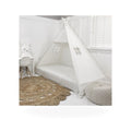 Play Tent Canopy Bed in White Cotton Canvas