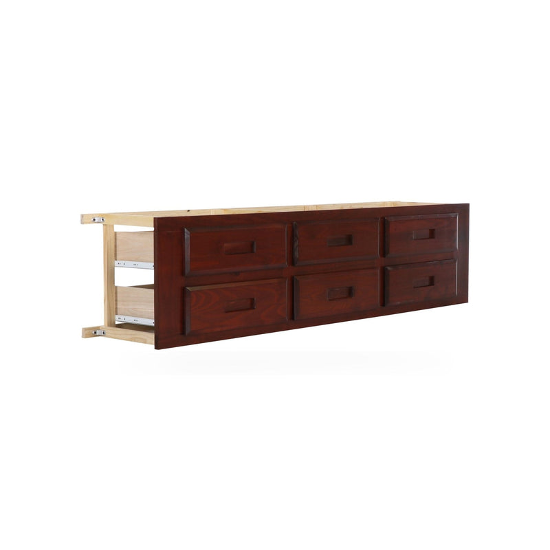 6 Drawer Underbed Storage Merlot