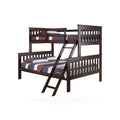 Twin/Full Mission Bunkbed Cappuccino