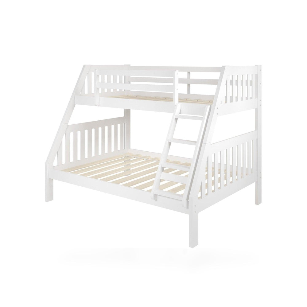 Twin/Full Mission Bunk Bed White
