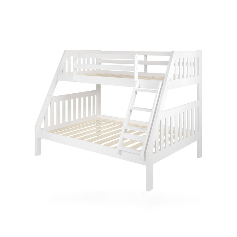 Twin/Full Mission Bunk Bed White