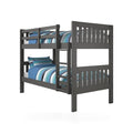 Twin/Twin Mission Bunkbed Dark Grey