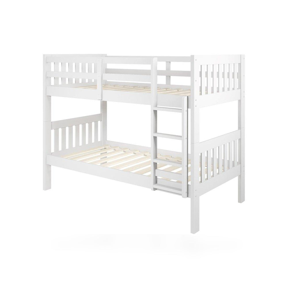 Twin/Twin Mission Bunk Bed White