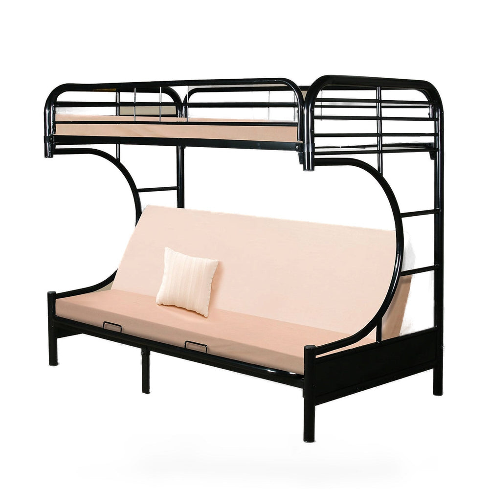 C-shaped Futon Bunk Bed