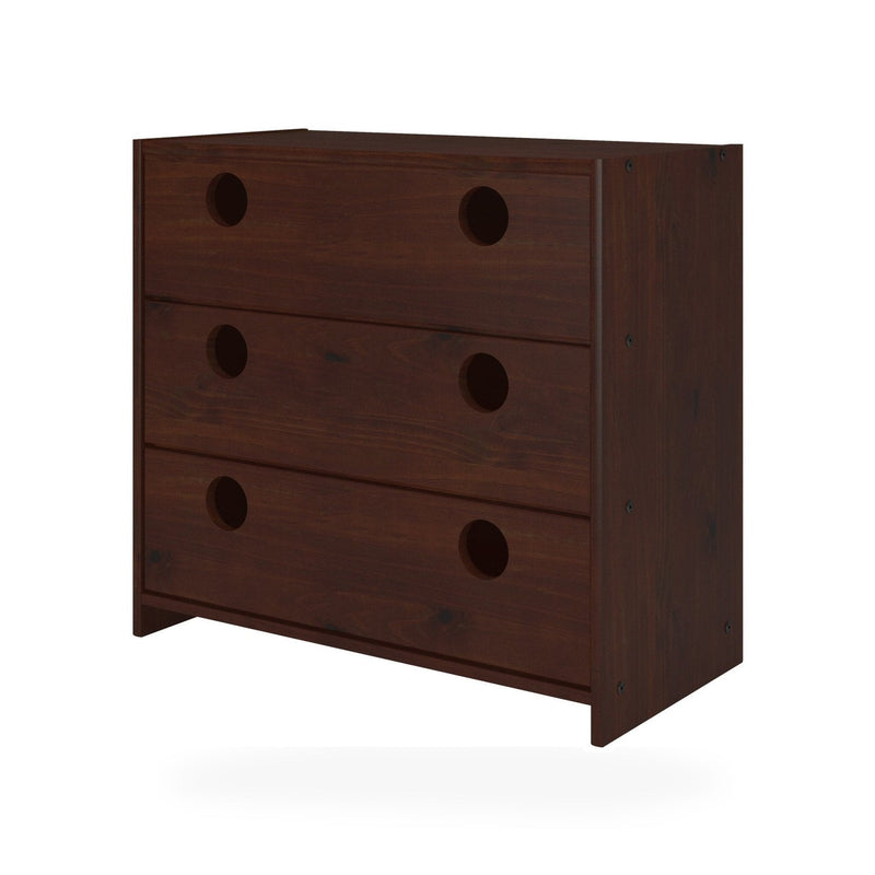 Circles Low Loft 3 Drawer Chest
