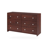 Donco Double Twin Loft 6 Drawer Dresser storage loft loft bed in shown finish