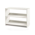 Low Loft Bookcase Shelf White