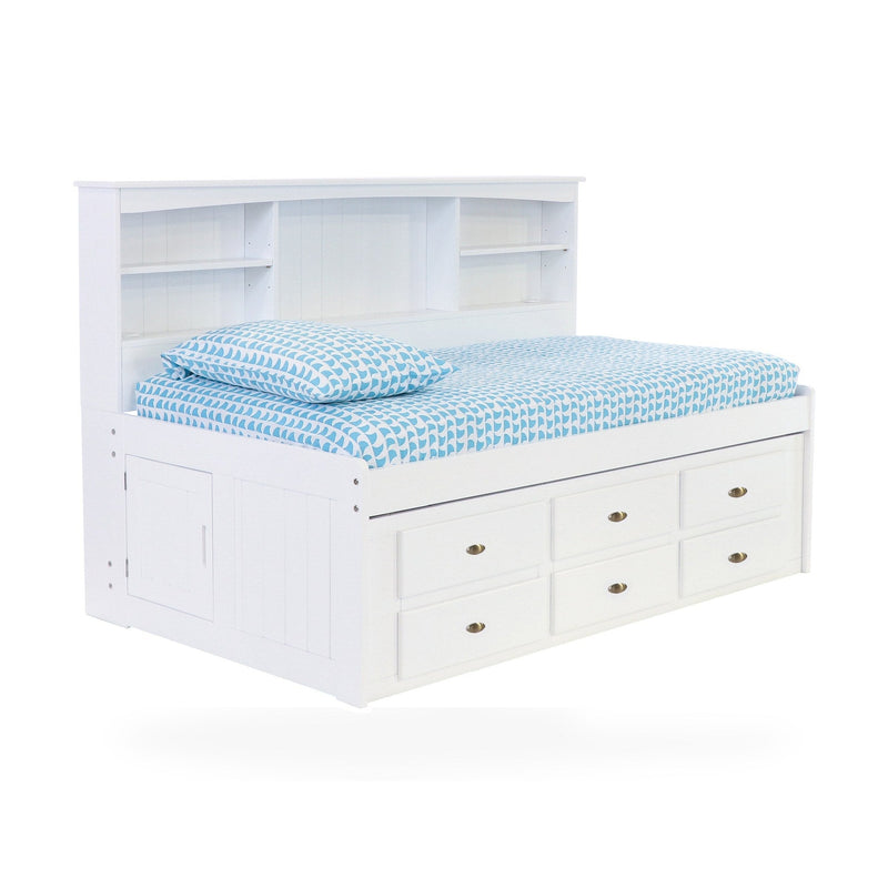 Twin Bookcase Daybed White