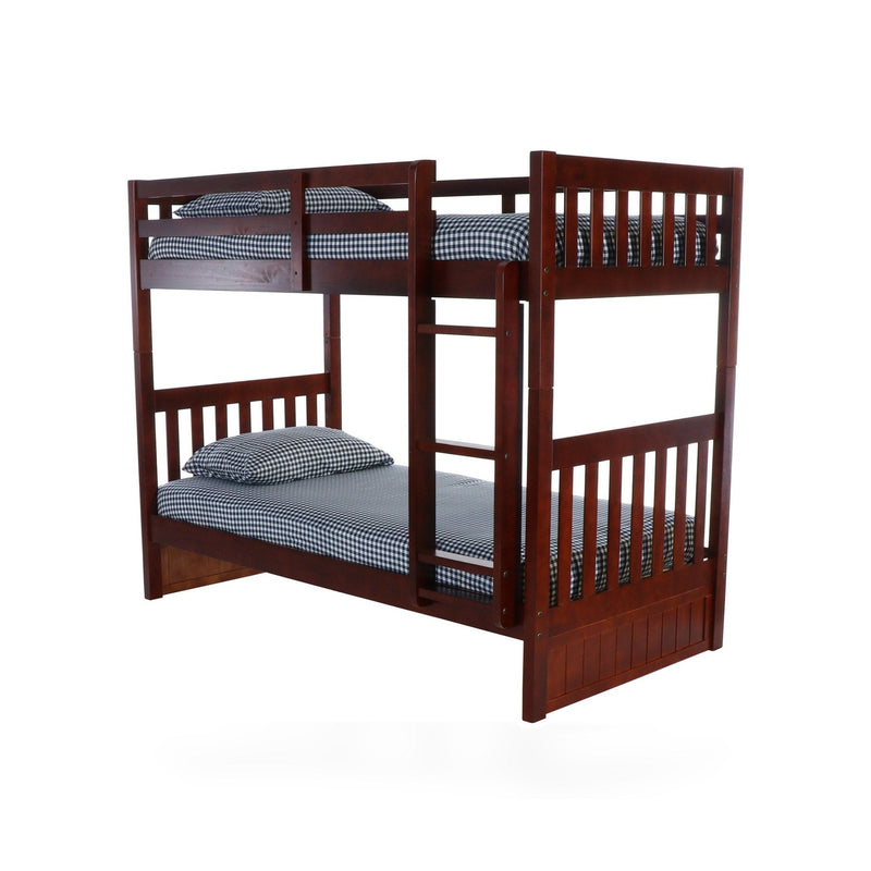 Twin/Twin Mission Bunkbed Merlot