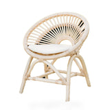 Ellie & Becks Co. Rainbow Rattan Kids Chair - Natural kids kids chair in Natural