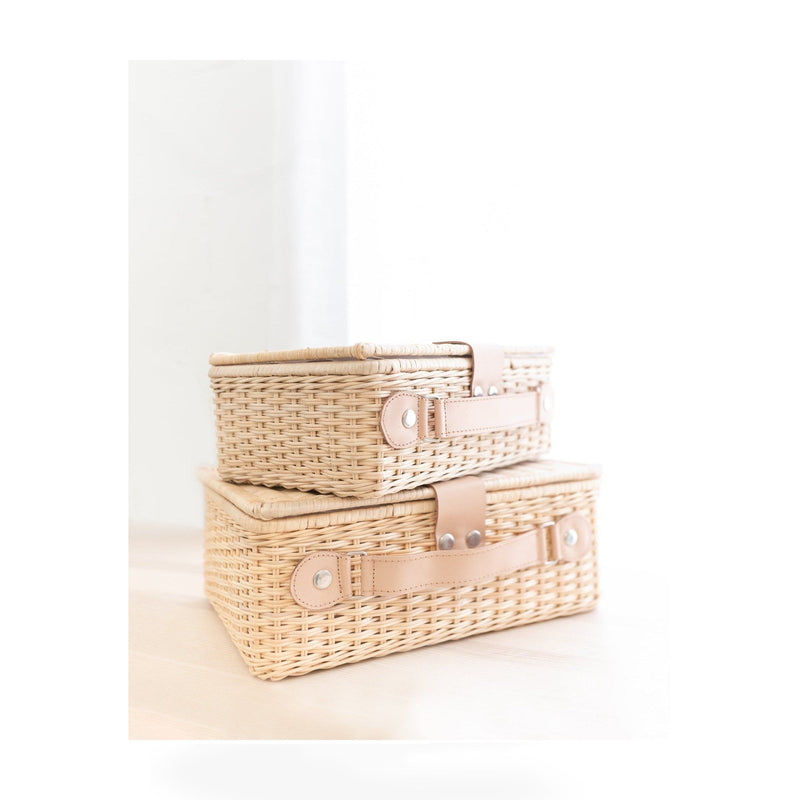 Wicker Suitcases