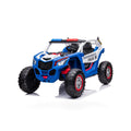 Freddo New 24V Police UTV 2 Seater Ride On Car With Parental Remote