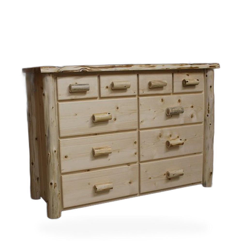 Frontier Hand Peeled 10 Drawer Dresser