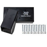 DIY swing set brackets set for backyard playground construction – heavy-duty steel brackets for building custom wooden swing sets