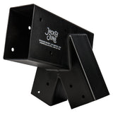 DIY swing set brackets set for backyard playground construction – heavy-duty steel brackets for building custom wooden swing sets