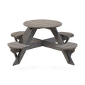 Kids Circular Cedar Picnic Table