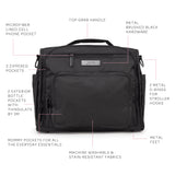 B.F.F. Diaper Bag - Black Out