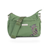 JuJuBe HoboBe - Embroidered Jade kids hobobe in shown finish