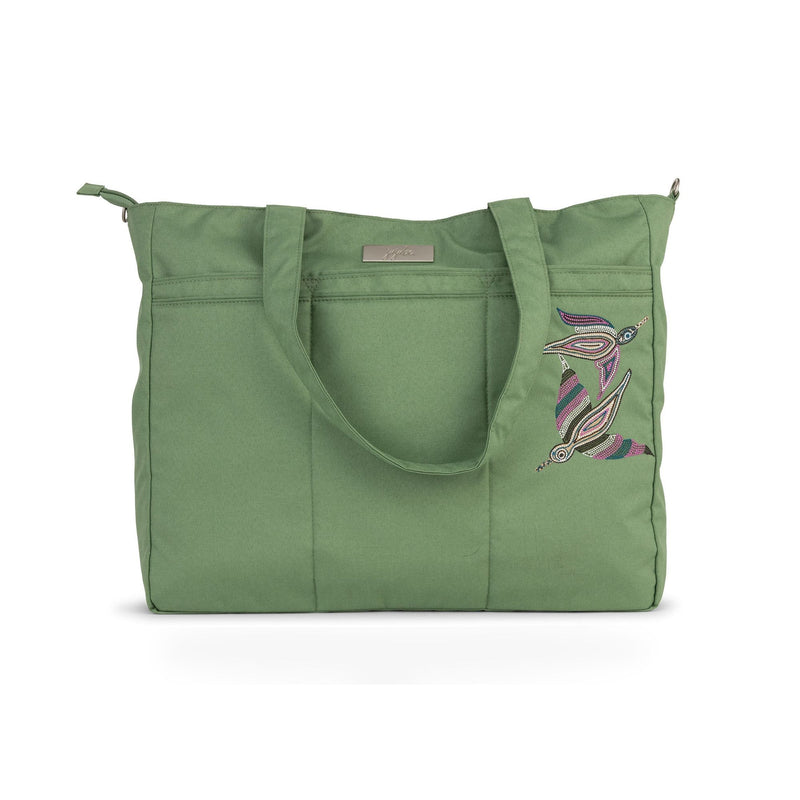 Super Be - Embroidered Jade