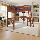 Night & Day Ginger Loft Bed (Twin or Full) styled in a kids' bedroom, loft