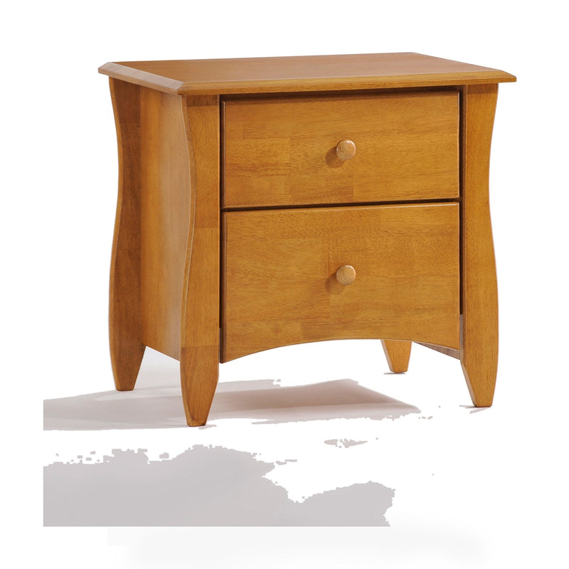 Clove Two-Drawer Nightstand