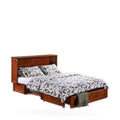 Clover Queen Murphy Cabinet Bed with Mattress