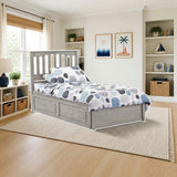 Night & Day Mainsail Bed (Twin or Full) styled in a bright kids' bedroom, shown finish