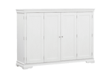 Night & Day San Sebastian Queen Cabinet Bed San Sebastian Cabinet Bed Queen White 1 white-background studio view