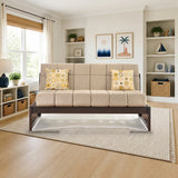 Night & Day Thomas Jefferson Daybed styled in a bright kids' bedroom, futon