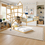 P'Kolino Casita Bed Bundle styled in a bright kids' bedroom, shown finish