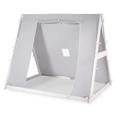 P'Kolino Tipi Montessori Tent Floor Bed for Toddlers #color_white