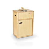 PlanToys USA Sink kids play kitchens in shown finish