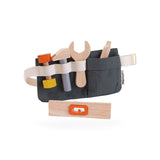 PlanToys USA Tool Belt kids wooden toys in shown finish