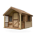 Little Alexandra Cottage (8 ft. x 6 ft.) with covered front porch