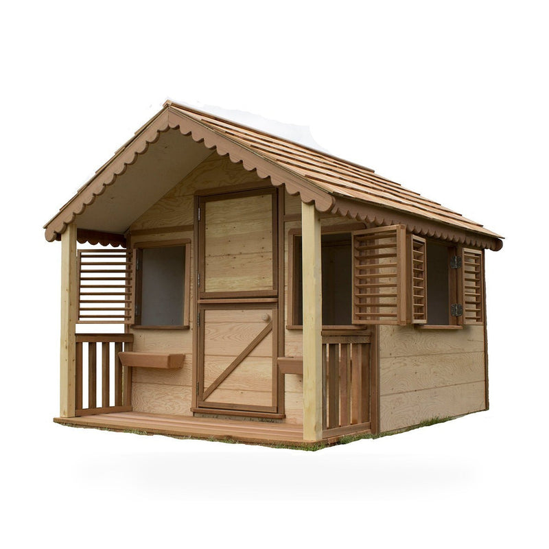 Little Alexandra Cottage (8 ft. x 6 ft.) with covered front porch