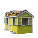 Playhouse Factory Little Cedar Cottage (4ft x 8ft) kids kids playhouse in Cedar