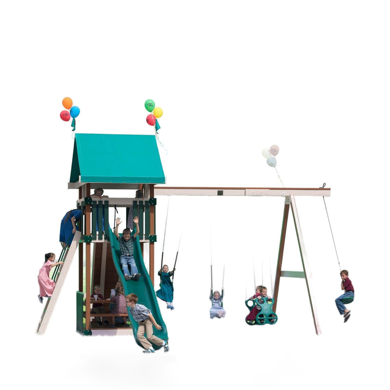 Smiling Fort Swing Set