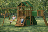PlayStar Arcadia KT 8209 Family Adventure Swing Set assembly configuration 6