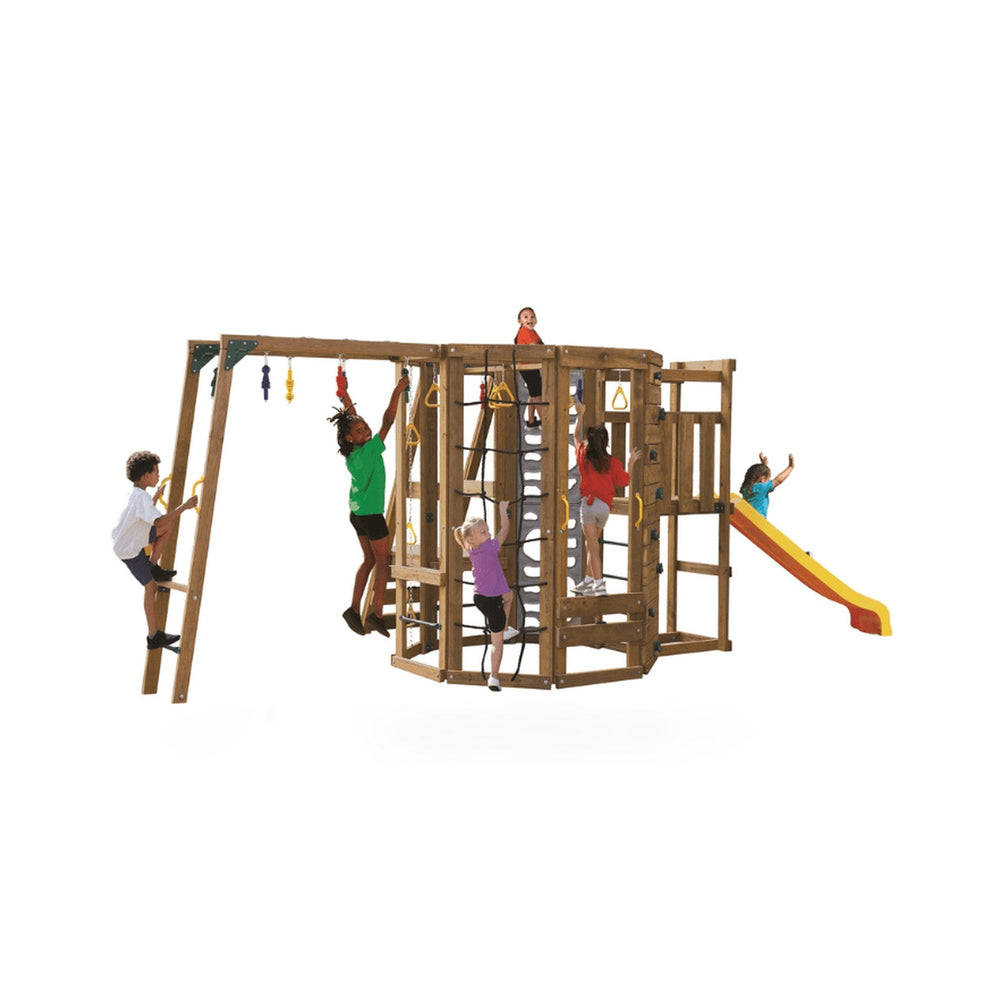 Ninja Power Tower Bronze Playset - Safe & Durable Fun!