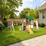 Playstar Summit Bronze Playset | 16 Activities styled in a sunny backyard, Bronze